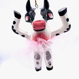 Monkey Business Cow Ballerina with Tutu